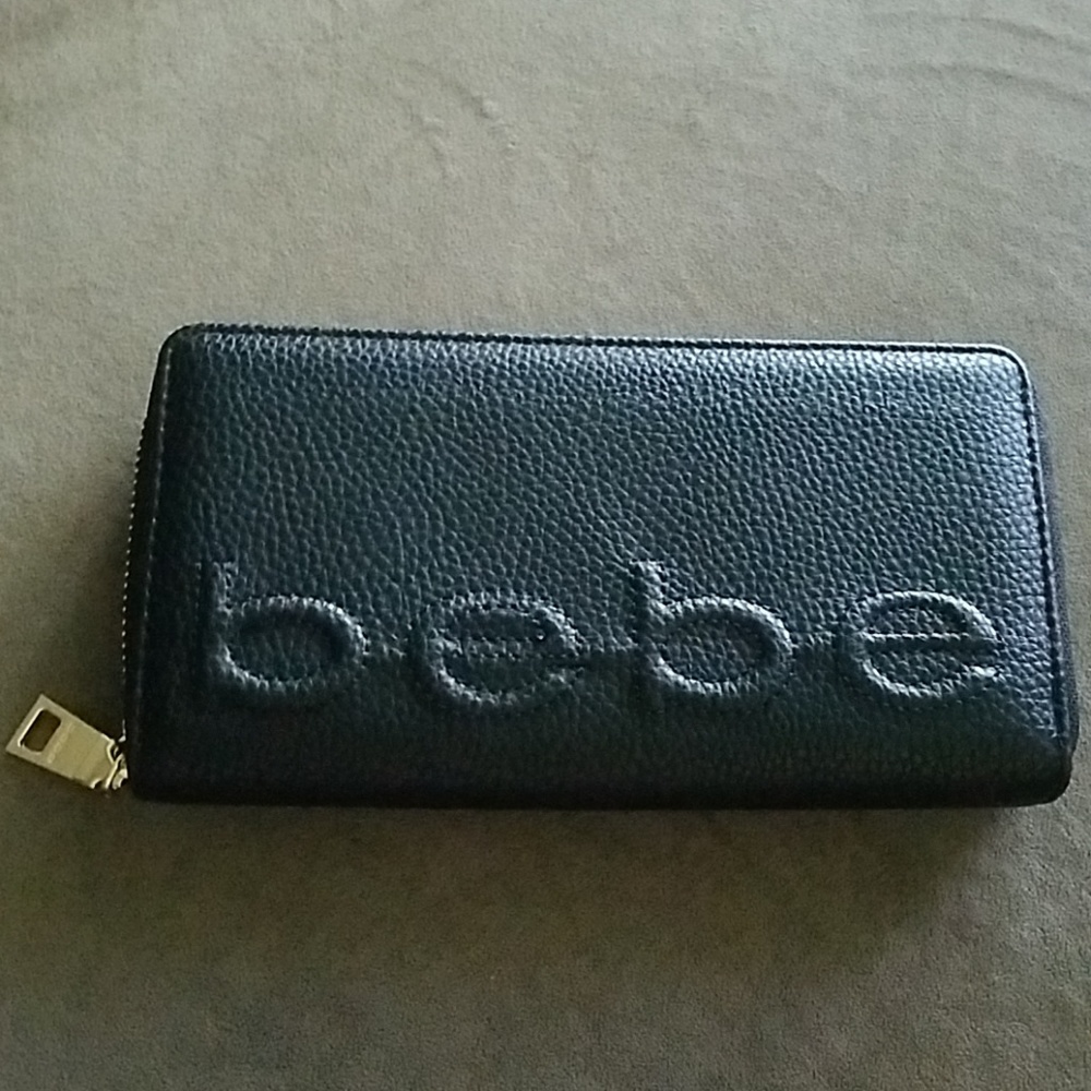 Bebe black wallet